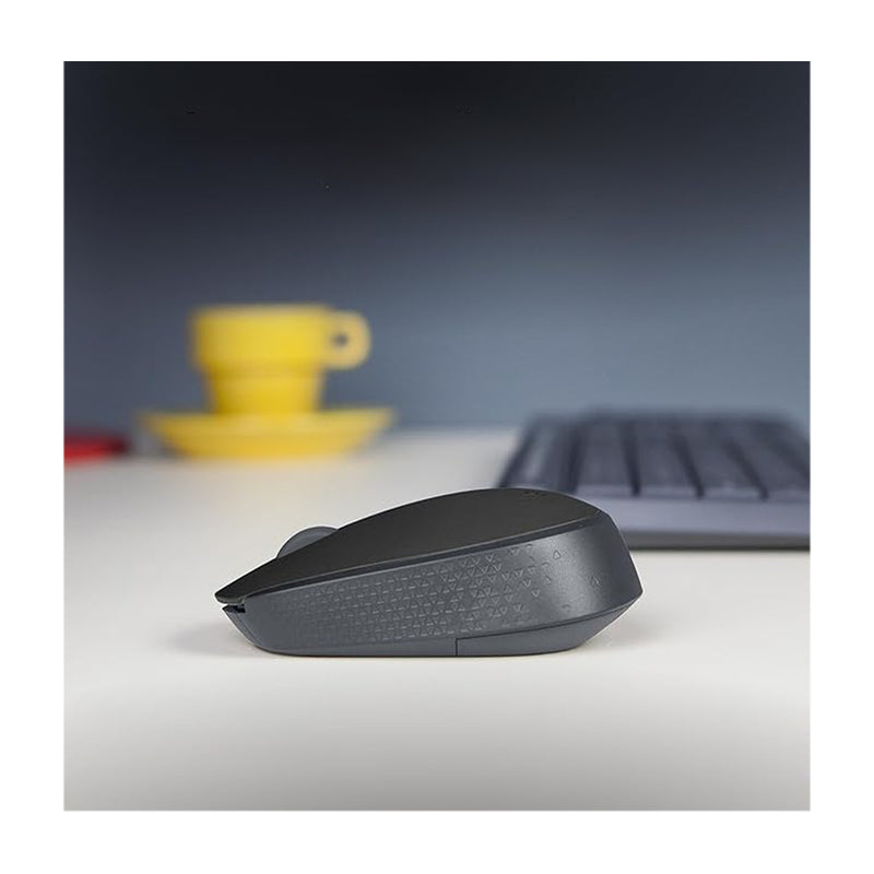 Logitech M170 Mouse Inalámbrico | Negro Gris