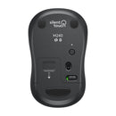 Logitech M240 Mouse Inalámbrico Silencioso | Negro