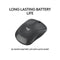 Logitech M240 Mouse Inalámbrico Silencioso | Bluetooth | Negro