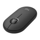 Logitech M350S Mouse Inalámbrico Pebble 2 | Negro