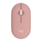 Logitech M350S Mouse Inalámbrico Silencioso  | Bluetooth | Rose