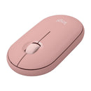 Logitech M350S Mouse Inalámbrico Silencioso  | Bluetooth | Rose