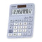 Casio Calculadora de 12 Digitos | Portátil | Batería Solar | Azul