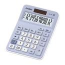 Casio Calculadora de 12 Digitos | Portátil | Batería Solar | Azul