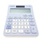 Casio Calculadora de 12 Digitos | Portátil | Batería Solar | Azul