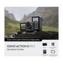 DJI Osmo Action 5 Pro Standard Cámara de Acción | Video 4K | Doble Pantalla | HorizonSteady | Slow Motion