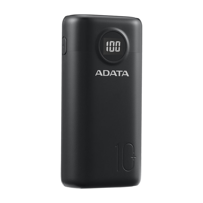 ADATA Power Bank Batería Portátil para Smartphones y Tablets | 10000Mah | Negro