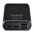 ADATA Power Bank Batería Portátil para Smartphones y Tablets | 20000Mah | Negro