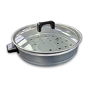 Sankey Olla Arrocera de 2.8L | Manijas Frescas al Tacto | Tapa de Vidrio | Interior Antiadherente | Blanco