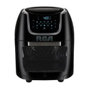 RCA Freidora de Aire Digital 7-en-1 | 12L | 8 Funciones | Control de Temperatura | Antiadherente | Negro