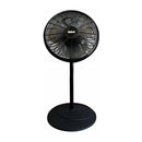 RCA Abanico de Pedestal Deluxe de 16" | 3 Velocidades | Negro