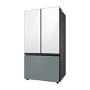 Samsung BESPOKE Refrigeradora French Door Digital Inverter de 3 Puertas | Twin Cooling Plus | Dual Ice Maker | Auto Filling Pitcher | 23.9p3 | Clean White Satin Gray