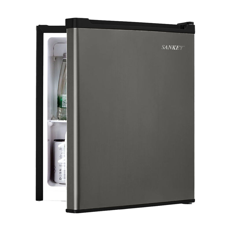 Sankey Refrigeradora Compacta de 1 Puerta | Rápido Enfriamiento | Control de Temperatura | 1.65p3 | Gris