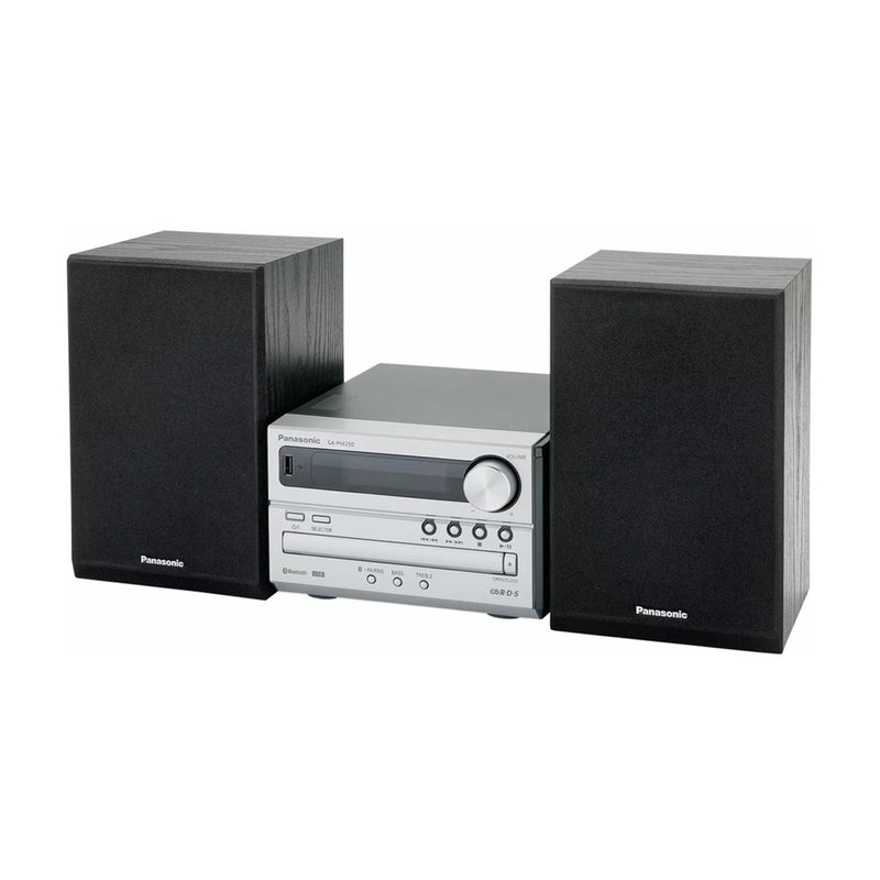 Panasonic Equipo de Sonido Minicomponente | 20W | Sound Remastering | Bluetooth