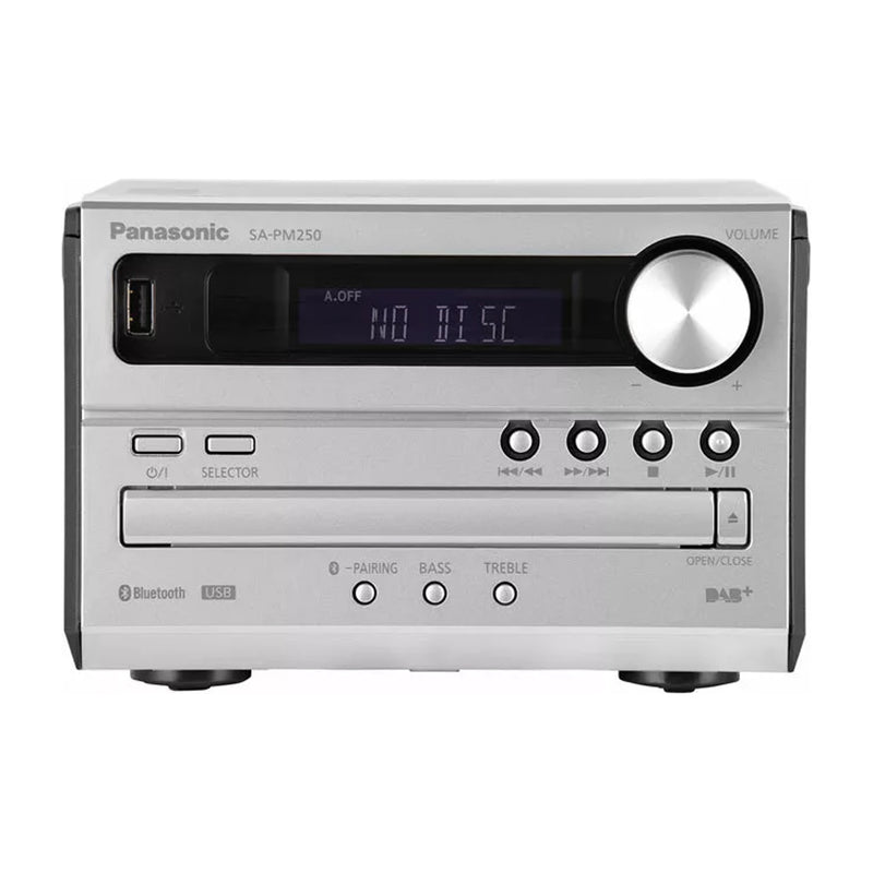 Panasonic Equipo de Sonido Minicomponente | 20W | Sound Remastering | Bluetooth