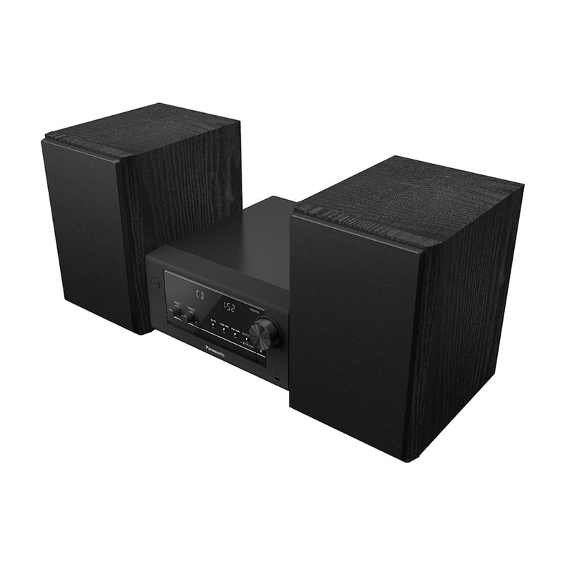 Panasonic Equipo de Sonido Minicomponente | 80W | Sound Remastering | Bluetooth