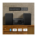 Panasonic Equipo de Sonido Minicomponente | 80W | Sound Remastering | Bluetooth