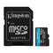 Kingston Memoria Micro SDXC de 512GB + Adaptador | UHS-I | V30 | U3 | Clase 10 | 170MB/s