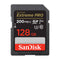 Sandisk Memoria SDXC de 128GB | UHS-I | V30 | U3 | Clase 10 | 200MB/s