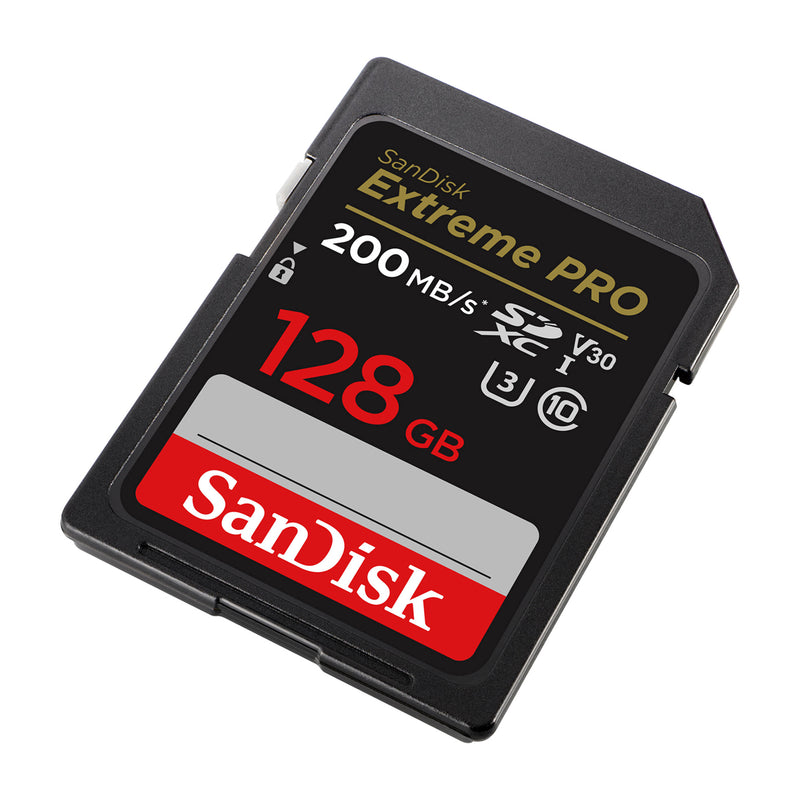 Sandisk Memoria SDXC de 128GB | UHS-I | V30 | U3 | Clase 10 | 200MB/s