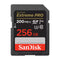 Sandisk Memoria SDXC de 256GB | UHS-I | V30 | U3 | Clase 10 | 200MB/s