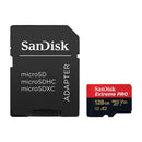 SanDisk Memoria Micro SDXC de 128GB + Adaptador | UHS-I | V30 | U3 | Clase 10 | 200 MB/s