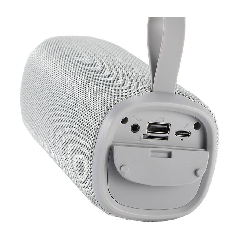 Sankey Bocina Portátil Bluetooth | Radio FM | Función TWS | Luces | Gris