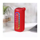 Sankey Bocina Portátil Bluetooth | Radio FM | Función TWS | Luces | Rojo