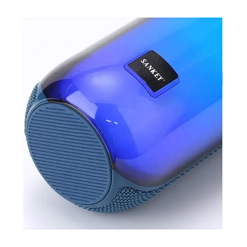 Sankey Bocina Portátil Bluetooth | Función TWS | Luces | Azul