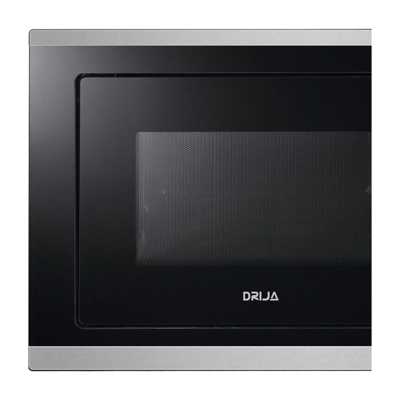 Drija Sorrento 25L Black Microondas Empotrable de 900W | 0.9p3 | Cocción Grill | Sistema de Bloqueo Infantil