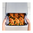 Ninja Flip Horno Eléctrico 8-en-1 | Digital | Freidora de Aire | Convección | Tecnología Oven Crisp | Abatible | 1800W | Plateado