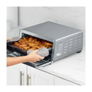 Ninja Flip Horno Eléctrico 8-en-1 | Digital | Freidora de Aire | Convección | Tecnología Oven Crisp | Abatible | 1800W | Plateado