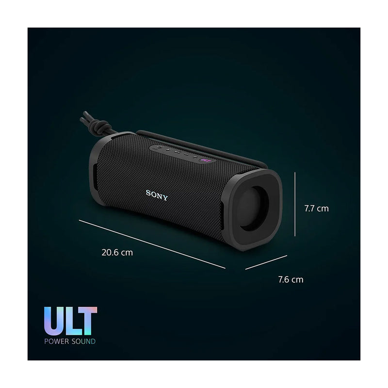 Sony ULT FIELD 1 Bocina Portátil Bluetooth Waterproof | ULT Bass | 12H | IP67 | Negro