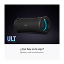 Sony ULT FIELD 7 Bocina Portátil Bluetooth Waterproof | ULT Bass | Luces | 30H | IP67 | Negro