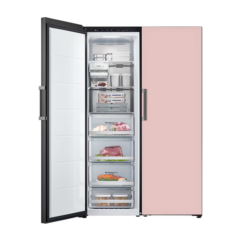 LG OBJET Bundle Refrigeradora y Congelador Smart Inverter | Modulos Personalizables | ThinQ | Linear/Door Cooling | Moist Balance Crisper | 25.1p3 | Pink