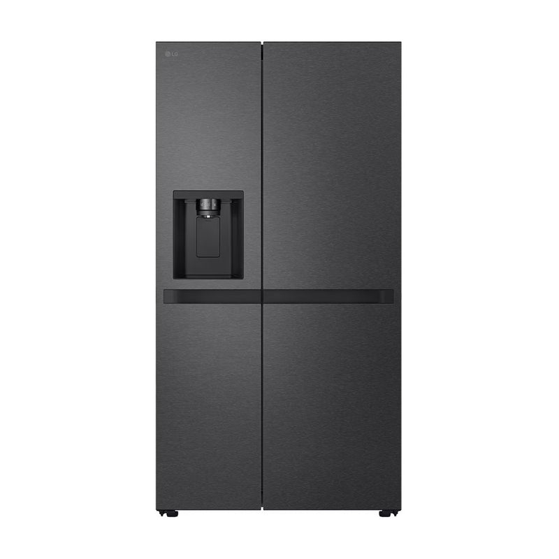 LG Refrigeradora Side By Side Smart Inverter | Multi Air Flow | Ultra Sleek | Dispensador de Agua y Hielo | 22.5p3 | Matte Black