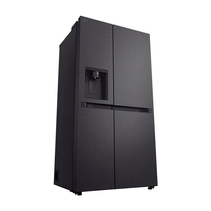 LG Refrigeradora Side By Side Smart Inverter | Multi Air Flow | Ultra Sleek | Dispensador de Agua y Hielo | 22.5p3 | Matte Black