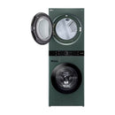 LG WashTower Torre de Lavado Eléctrico Inverter Direct Drive de Carga Frontal | TurboWash 360 | AI DD | AI ThinQ | 22kg | Verde