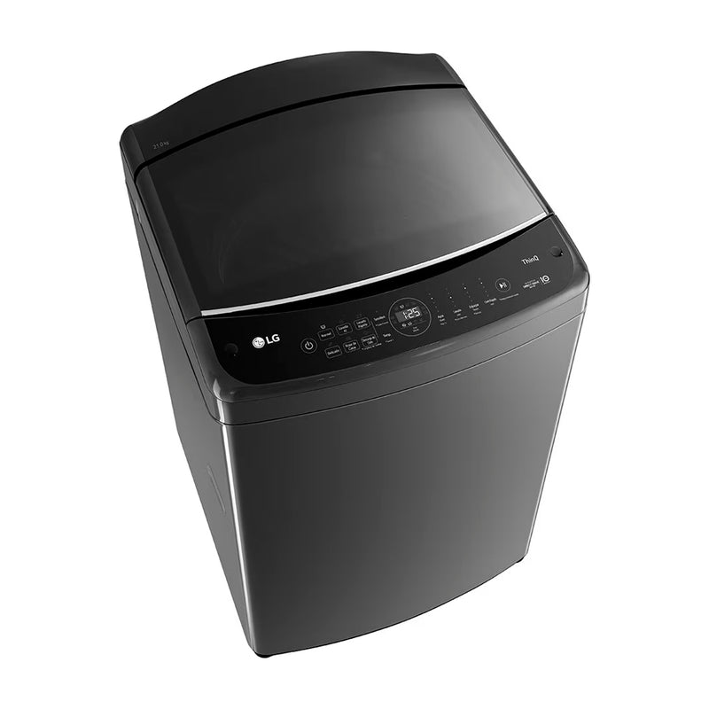 LG Lavadora Automática Inverter Direct Drive de Carga Superior | AI DD | 6 Motion DD | TurboWash 360 | 21kg | Negro