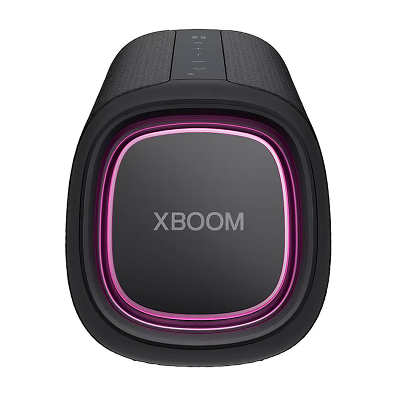 LG XBOOM Go XG7 Bocina Portátil Bluetooth Waterproof | Sound Boost | Light Studio | 24H | IP67 | Negro