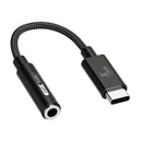 Xtech Adaptador para Audífonos USB C a 3.5mm | Negro