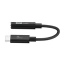 Xtech Adaptador para Audífonos USB C a 3.5mm | Negro