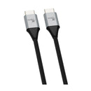 Xtech Cable USB C a USB C | 3.65 Metros | Negro Plateado