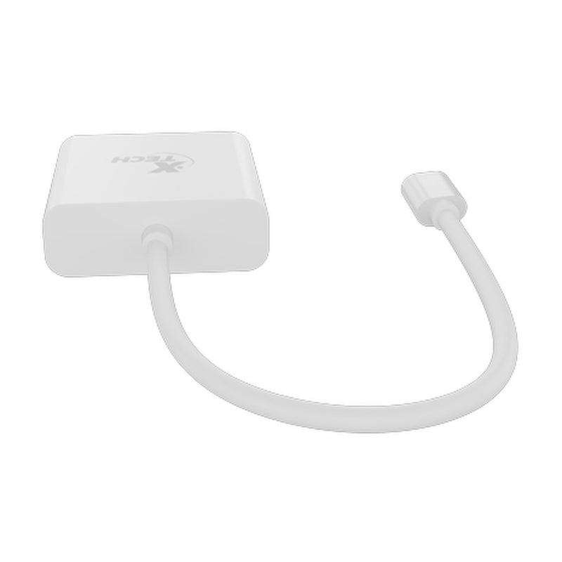 Xtech Adaptador USB C a VGA | Blanco