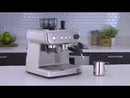 Oster Cafetera de 12 Tazas | Espresso y Capuccino |  Perfect Brew 15 Bares | Molino Integrado | Acero Inoxidable