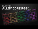 HyperX Alloy Core Teclado Gaming de Cable | Iluminación RGB | Anti-Ghosting