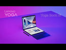 Lenovo Yoga Book 9 Laptop 13.3" 2,8 K OLED, Táctil, Intel Core Ultra 7 155U, 16 GB RAM, 512GB SSD, Audio B&W, Windows 11 Home | Tidal Teal