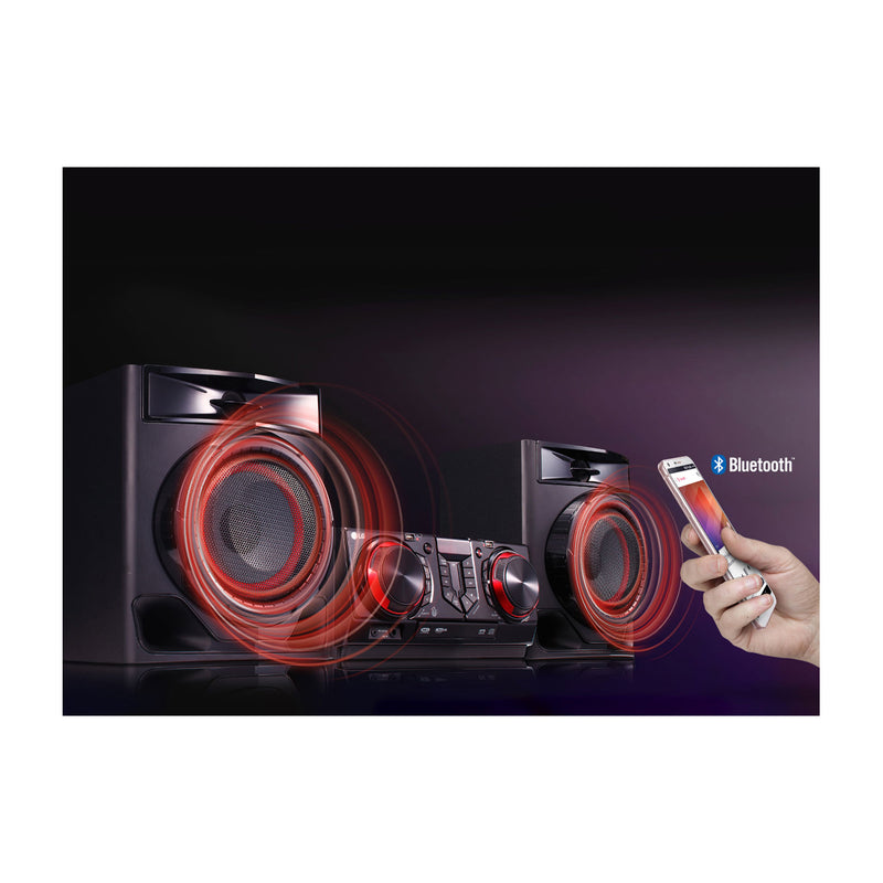 LG XBOOM Equipo de Sonido Minicomponente | 480W | Multi Bluetooth | TV Sound Sync | Karaoke