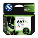 HP 667 XL Cartucho de Tinta | Color