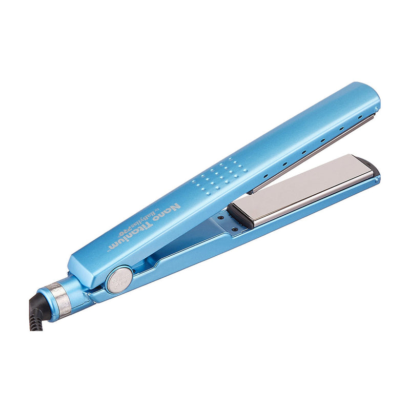 BaBylissPRO Plancha Alisadora para el Cabello | Nano Titanium | 1.25" | Azul